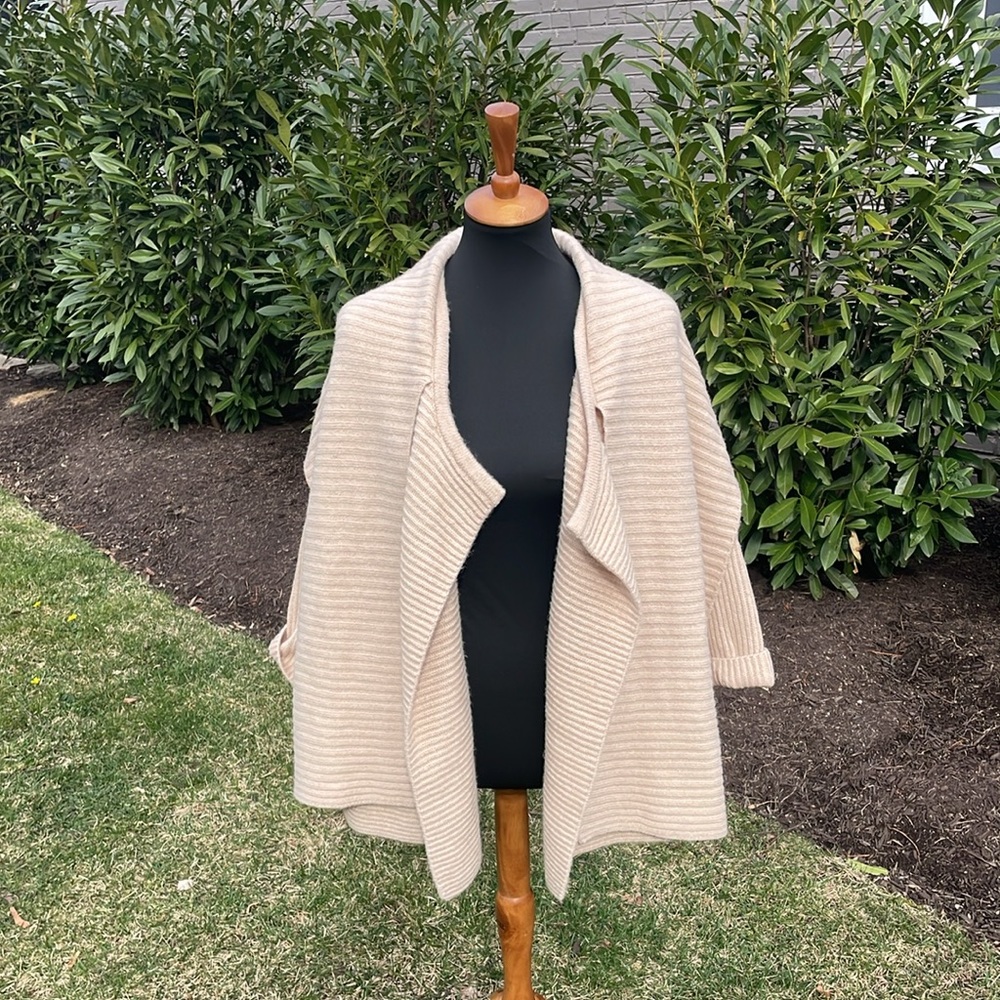 Snidel Alpaca Ribbed Cardigan - Picture 4 of 11